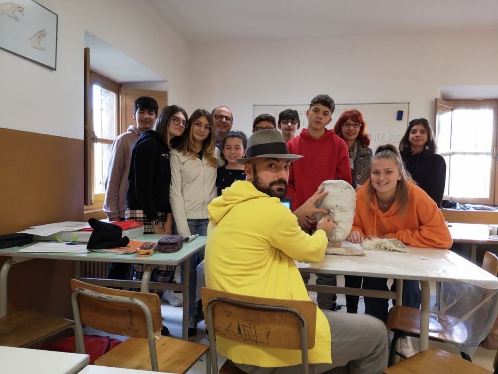 Il busto di Angelo Morbelli